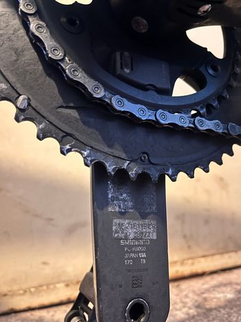 Used Shimano Ultegra R8000 Crankset with Power Meter 2022 bike — image 2 of 3