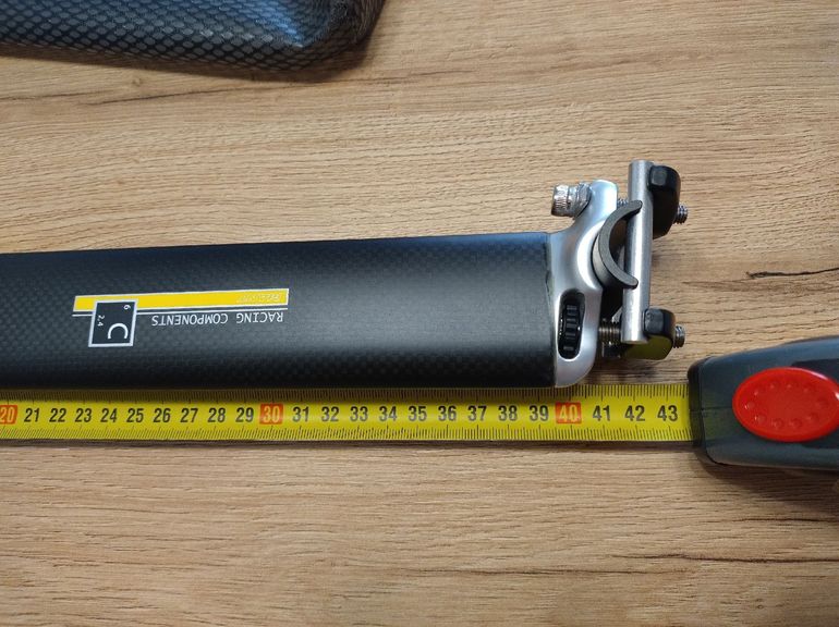 Used Giant Racing Components NEW seatpost 27,2mm non Cadex SLR 2003 bike — image 6 of 6