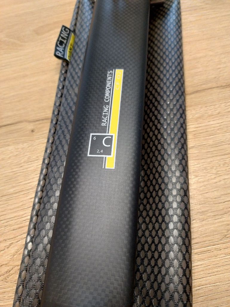 Used Giant Racing Components NEW seatpost 27,2mm non Cadex SLR 2003 bike — image 3 of 6