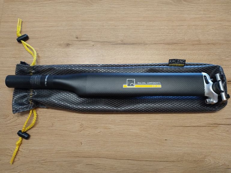 Used Giant Racing Components NEW seatpost 27,2mm non Cadex SLR 2003 bike — image 1 of 6