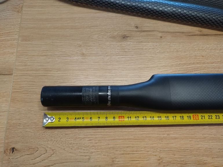 Used Giant Racing Components NEW seatpost 27,2mm non Cadex SLR 2003 bike — image 5 of 6