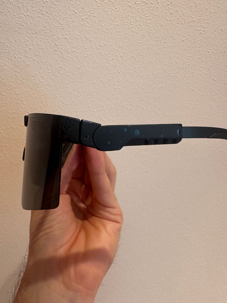 Used Pit Viper The Blacking Out Original 2.0 Polarized Sunglasses bike — image 3 of 9