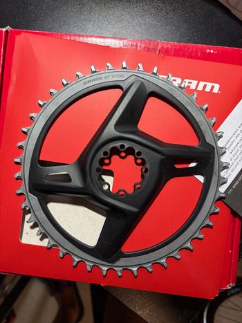 Used Sram Force X-Sync 1-speed 42T Chainring Grey bike