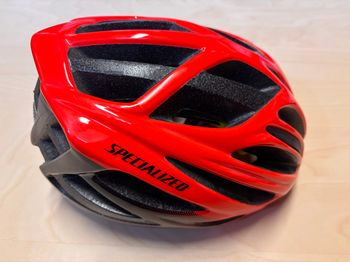 Used Specialized Echelon II Helmet Glossy Red bike