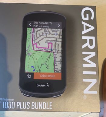 Used Garmin Edge 1030 Plus bike