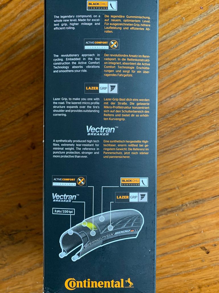 Used Continental Grand Prix 5000 2026 bike — image 4 of 4