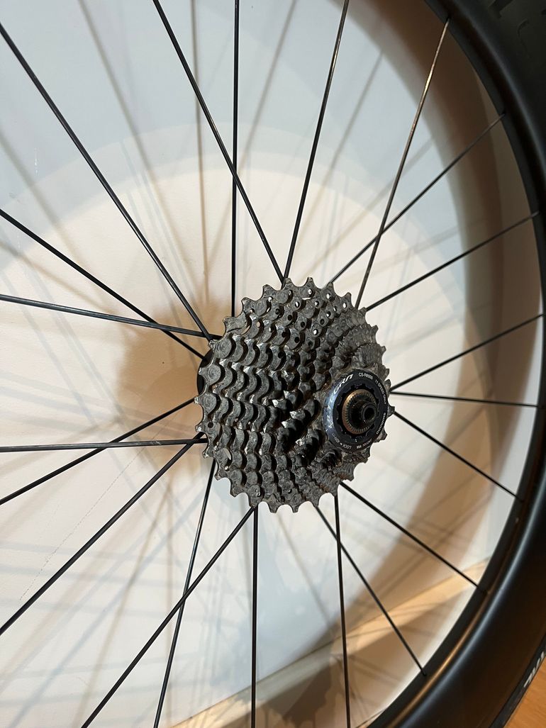 Used Dt Swiss ARC 1400 DICUT 60+80mm Carbon Wheelset 2020 bike — image 6 of 6