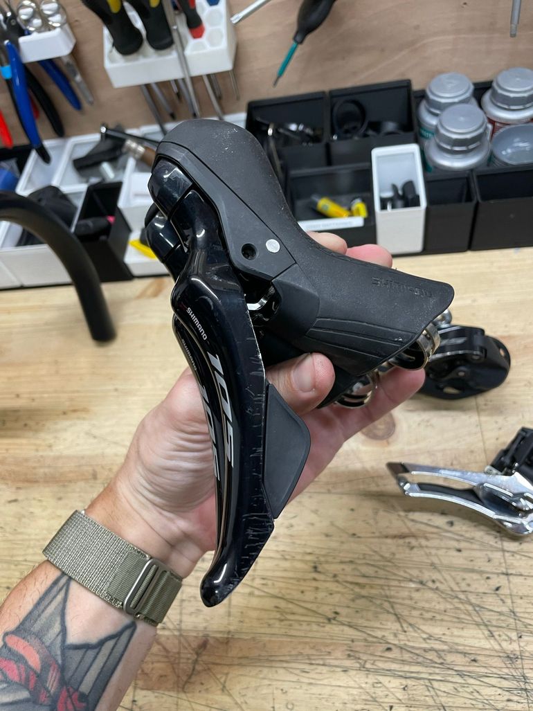 Used Shimano 105 2x12 Mechanical Group bike — image 5 of 5