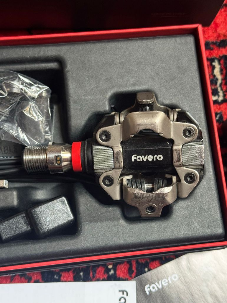 Used Favero Assioma PRO MX-2 Dual-sided MTB Power Meter Pedals 2025 bike — image 7 of 7