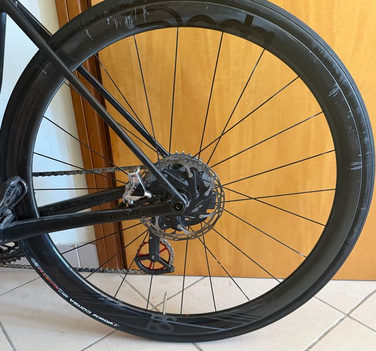Used Deda Elementi RS4DB Carbon Disc Road Wheelset bike — image 3 of 4