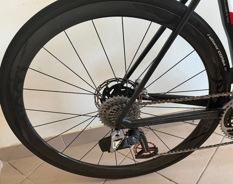Used Deda Elementi RS4DB Carbon Disc Road Wheelset bike — image 4 of 4