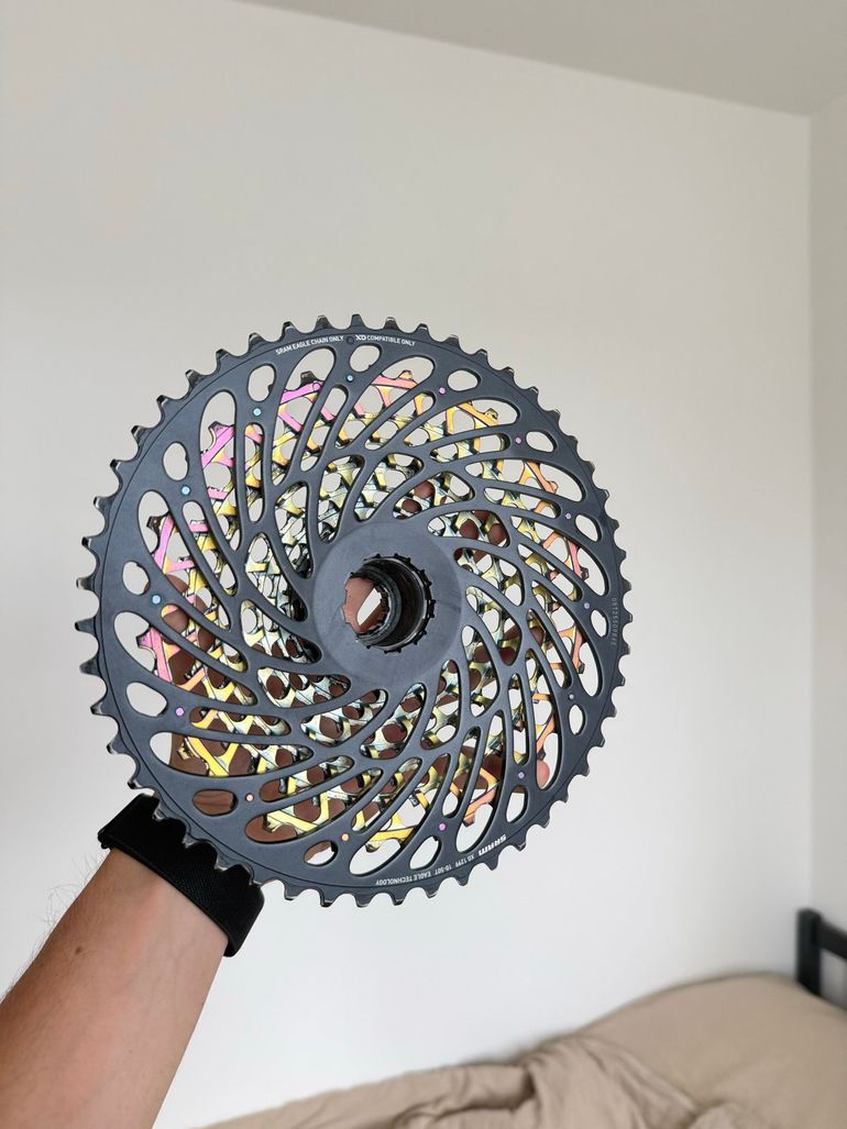 Used Sram XX1 Eagle XG-1299 10-50 Rainbow bike — image 3 of 4