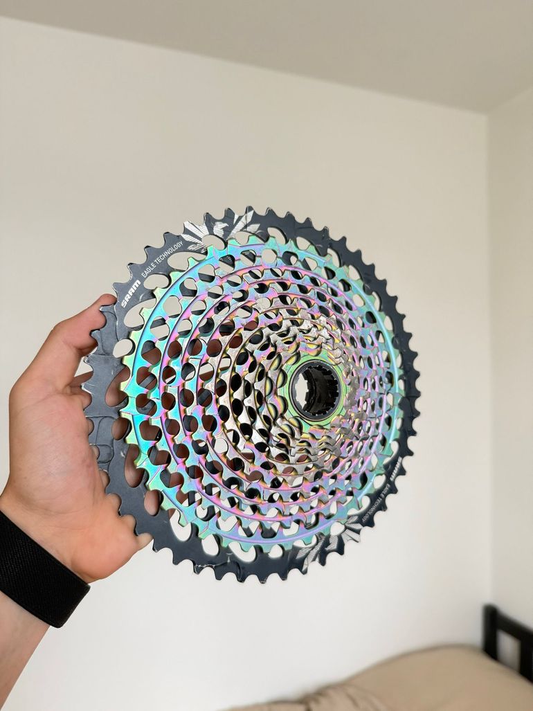 Used Sram XX1 Eagle XG-1299 10-50 Rainbow bike — image 1 of 4