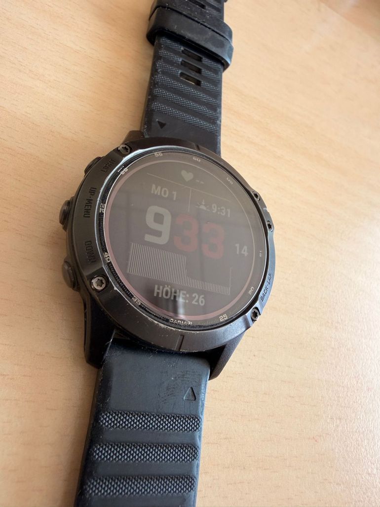 Used Garmin Fenix 6 Pro Solar bike — image 3 of 7