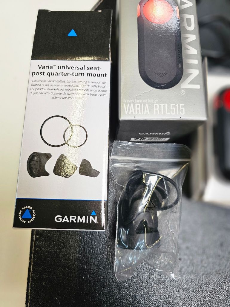 Used Garmin Varia RTL515 Rearview Radar Tail Light 2024 bike — image 2 of 3