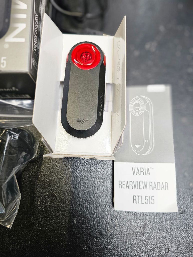 Used Garmin Varia RTL515 Rearview Radar Tail Light 2024 bike — image 1 of 3