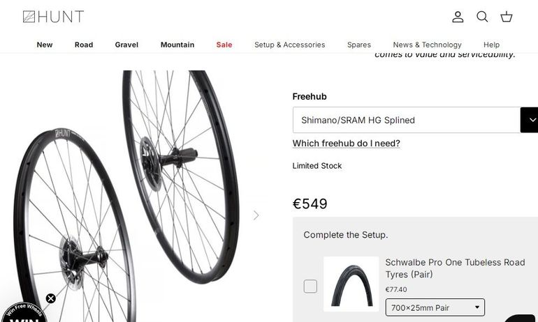Used Hunt Wheels 4 season bike — image 2 of 12