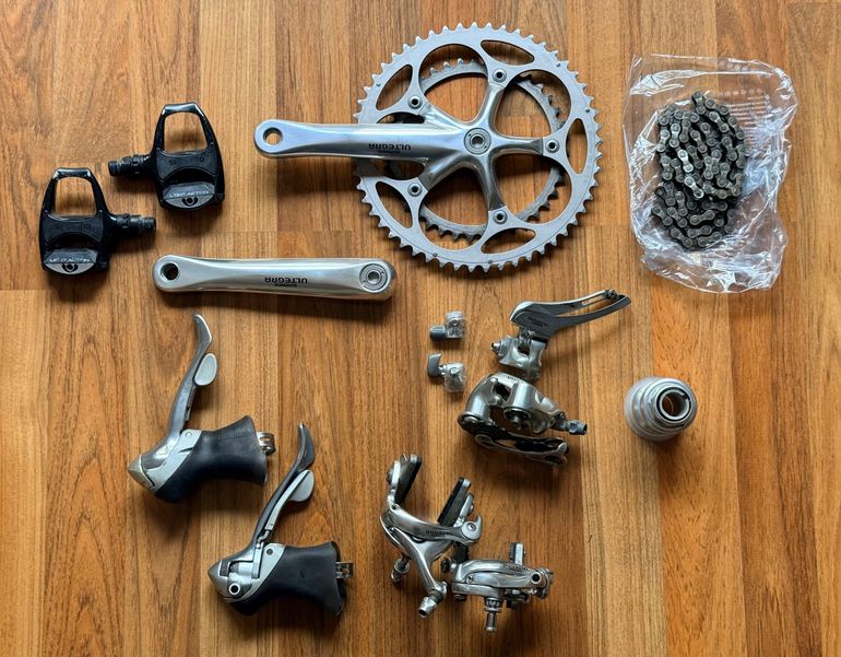 Used Shimano Ultegra 6500 Groupset 9-speed 1997 bike — image 1 of 20