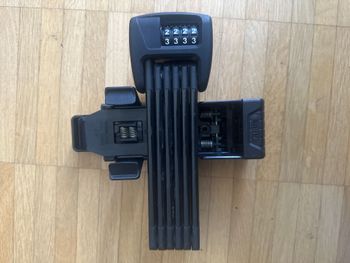 Used ABUS Bordo 6000K/90 folding lock withmount bike — image 2 of 5
