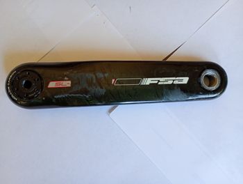 Used Fsa SL-K Light Hollow Carbon Crankset 52/39/30T 2011 bike — image 3 of 4