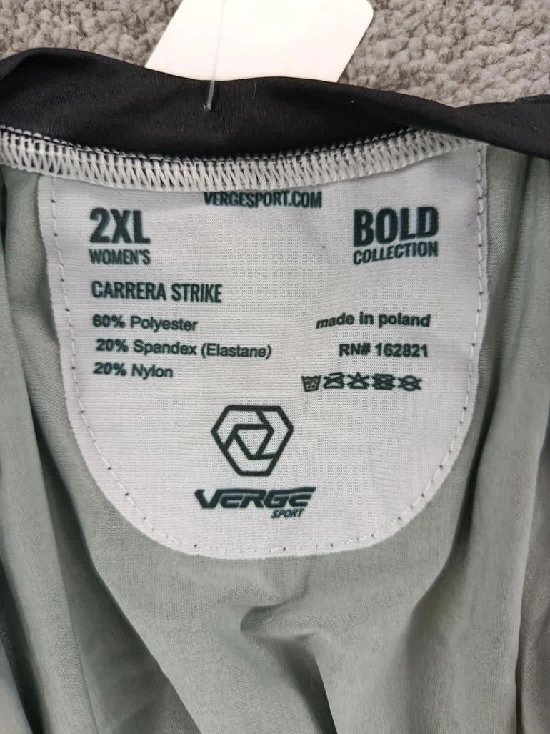 Used verge sport combinaison velo femme taille 2xl -34 6465 cyclisme route respirant bike — image 5 of 8