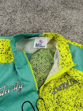 Used Rudy project maillot velo homme taille XL-61 7170 cyclisme route respirant Retro 90's bike — image 4 of 8