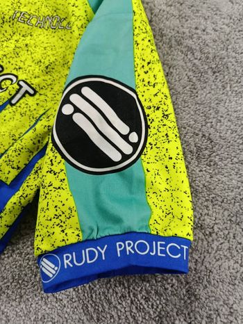 Used Rudy project maillot velo homme taille XL-61 7170 cyclisme route respirant Retro 90's bike — image 2 of 8