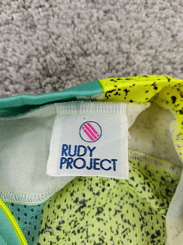 Used Rudy project maillot velo homme taille XL-61 7170 cyclisme route respirant Retro 90's bike — image 5 of 8