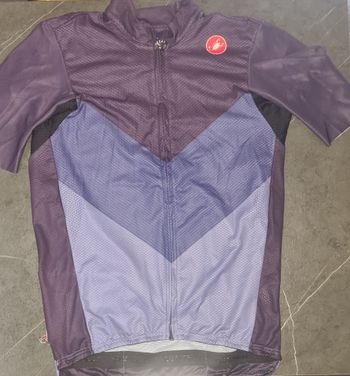 Used Castelli Endurance Pro 2 Maillot Manche Courte Lilas Bleu 2026 bike — image 2 of 2