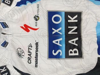 Used Craft Sportswear craft maillot velo homme taille xl -92 7360 cyclisme route respirant Saxo Bank Cancellara 2009 bike — image 2 of 7