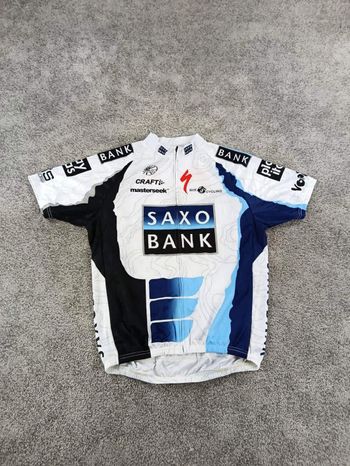 Used Craft Sportswear craft maillot velo homme taille xl -92 7360 cyclisme route respirant Saxo Bank Cancellara 2009 bike