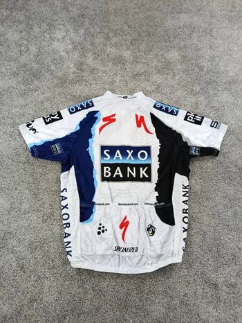 Used Craft Sportswear craft maillot velo homme taille xl -92 7360 cyclisme route respirant Saxo Bank Cancellara 2009 bike — image 6 of 7
