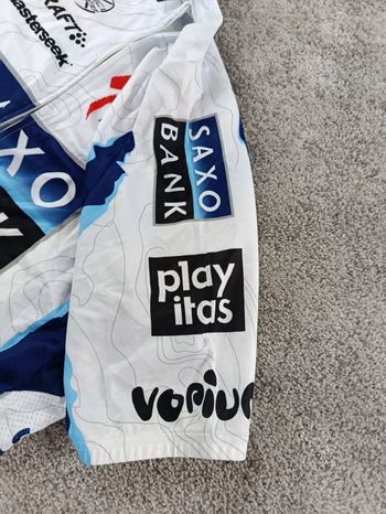 Used Craft Sportswear craft maillot velo homme taille xl -92 7360 cyclisme route respirant Saxo Bank Cancellara 2009 bike — image 3 of 7
