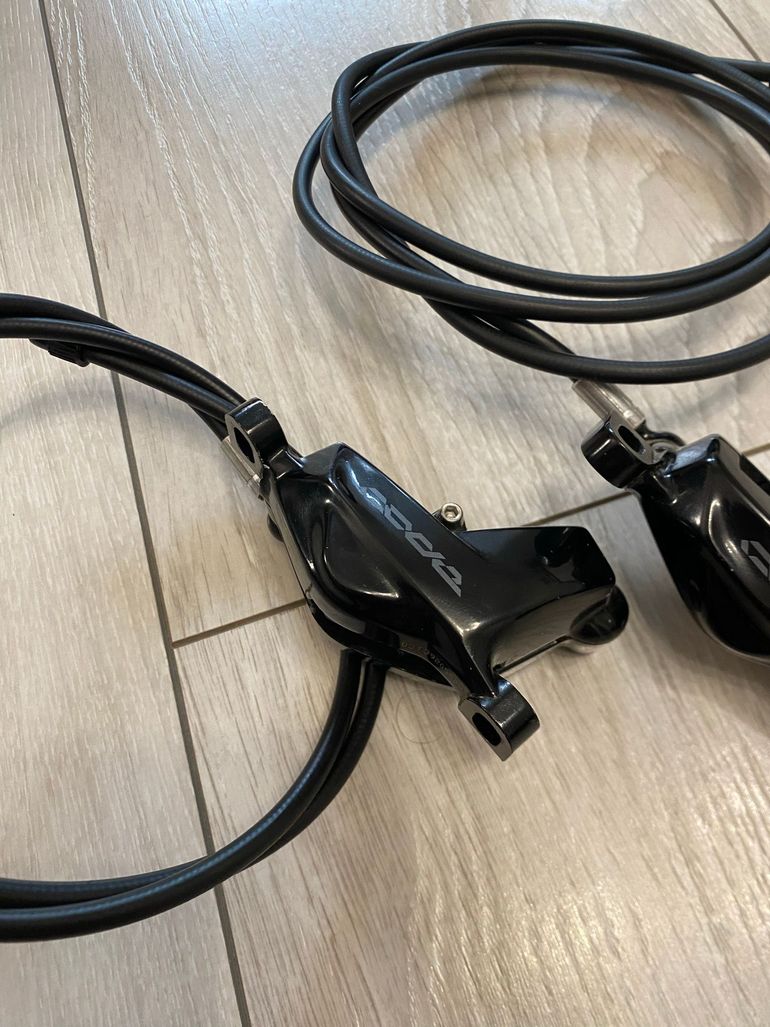 Used Sram Code Silver Stealth Calipers with Hoses 2025 bike — image 2 of 7