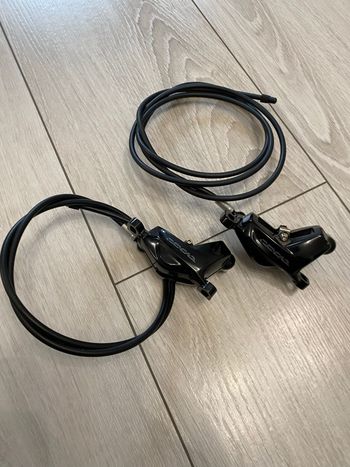 Used Sram Code Silver Stealth Calipers with Hoses 2025 bike