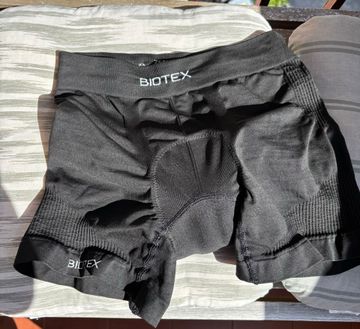 Brugt Biotex selmess con fondello bike — billede 1 af 3