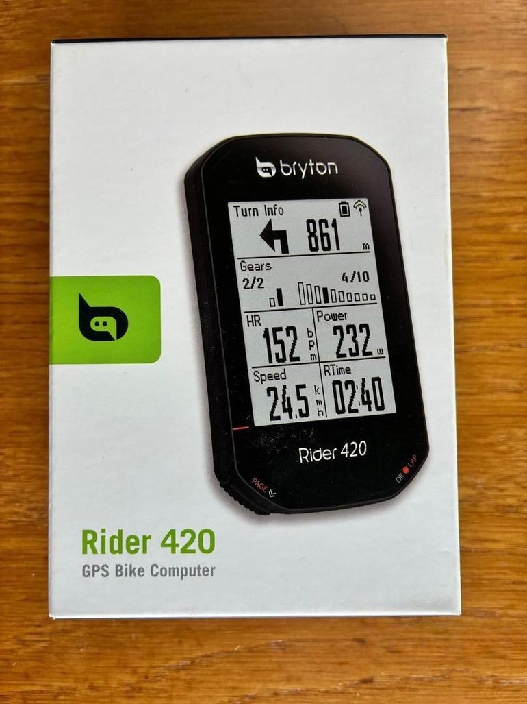 Used Bryton Rider 420 GPS Cycling Computer 2024 bike — image 2 of 2
