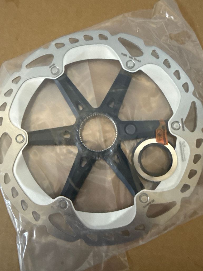 Used Shimano 203 MS Disc Brake Rotor bike — image 2 of 3
