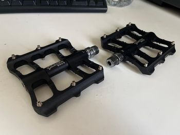 Used Campa Bros Flat Aluminum Pedals bike — image 2 of 2