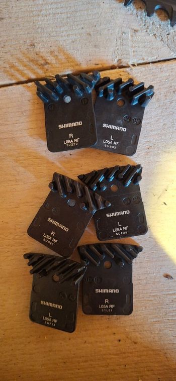 Used Shimano L05ARF Resin Disc Brake Pads 2026 bike