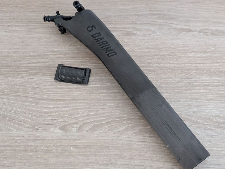 Used Darimo T1 Aero Seatpost for Specialized Tarmac SL7 bike — image 4 of 7