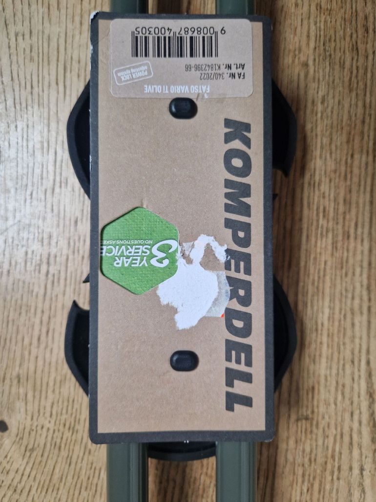 Used Komperdell NEU Fatso Vario Ti Skitourenstöcke / Wanderstöcke 2022 bike — image 3 of 6