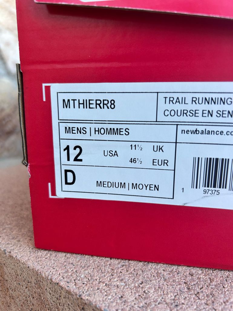 Used New Balance Fresh Foam X Hierro v8 Trail Running Shoes 2025 bike — image 9 of 9