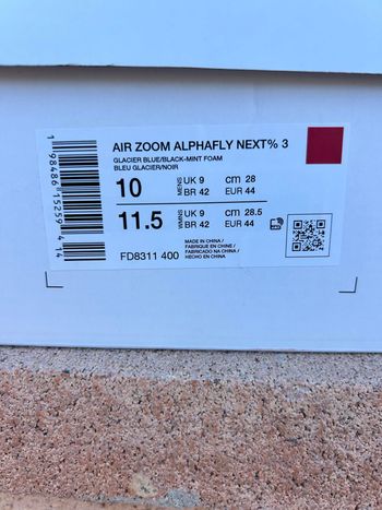 Used Nike Air Zoom Alphafly Next% 3 bike — image 12 of 13