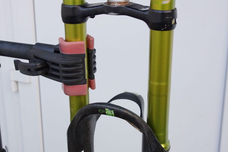Used Dvo Emerald 203mm Green DH Fork 26" Upside-Down 2013 bike — image 5 of 17