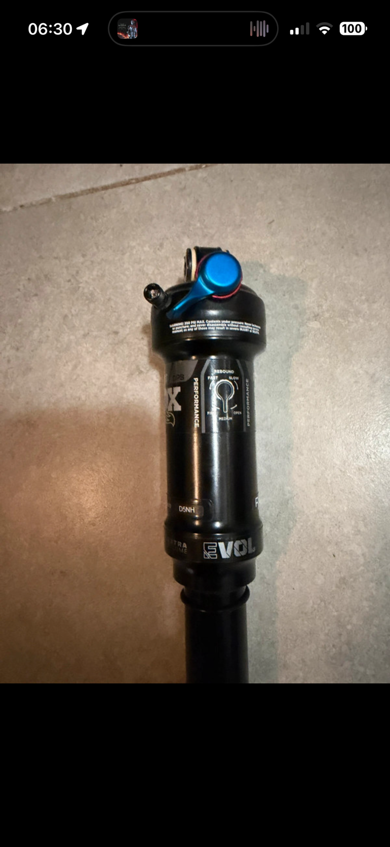 Used Fox DPS Performance 210x52.5 bike — image 2 of 4