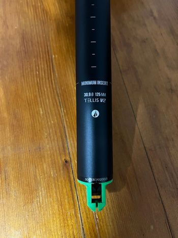 Used Sdg Tellis V2 Dropper Post 125mm 30.9mm 2024 bike — image 3 of 3