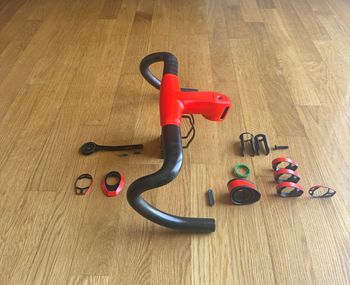 Used Bmc ICS Carbon EVO Cockpit Bar/Stem 400x90 Full set + Computer Mount 2023 bike — image 2 of 5