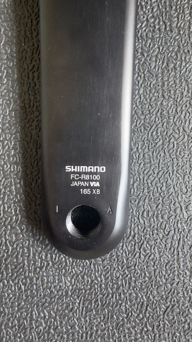 Used Shimano Ultegra R8100 Cranks 165mm bike — image 3 of 7