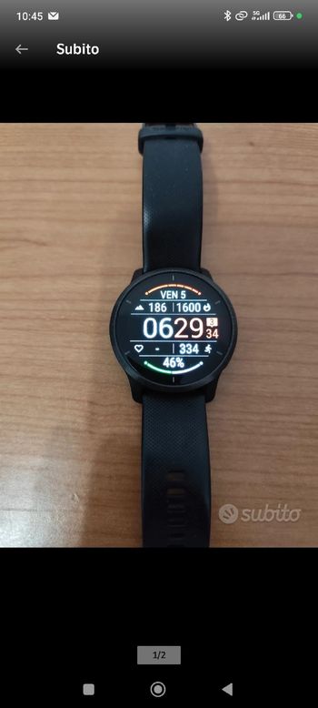 Used Garmin Venu 2 GPS Smartwatch bike — image 2 of 2